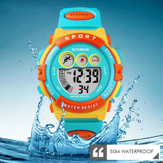Waterproof Sport Children Watch